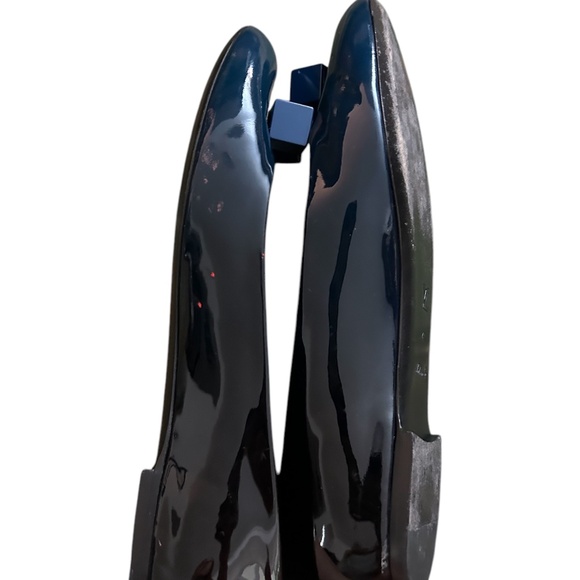 LOUIS VUITTON Blue Ombre Patent Leather Dice Ballet Flats - size 41 (US 11) - Picture 2 of 9